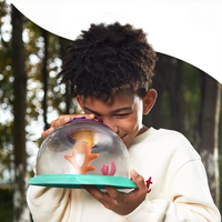 Boîte d'observation portable YSJ en plastique pour insectes et poissons, jouet éducatif pour l'observation des animaux sauvages en extérieur