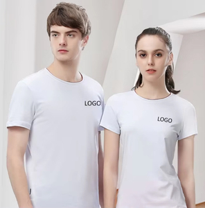 Frühling/Sommer 190g 40-fädiges Modal <span class=keywords><strong>Odell</strong></span> Gewebtes Rundhals-Kurzarm-T-Shirt mit Feuchtigkeitsableitung, Lockerer Passform, Unisex, Geprägte Vorderseite - Product Image 5