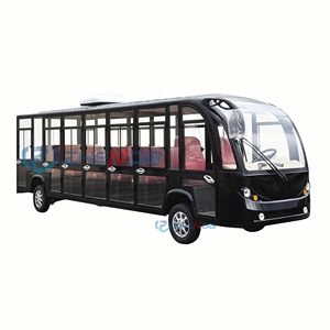 Autobús Turístico Eléctrico Blanco de 23 Asientos, Ecológico, Tipo Carrito de Golf, Autobús Grande, Transporte Especial Clásico, en Oferta - Product Image 2