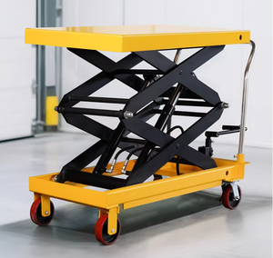 Jin Yang <span class=keywords><strong>Hu</strong></span> แพลตฟอร์มยกขนาดเล็กรถยกไฮดรอลิกเคลื่อนที่ด้วยตนเอง - Product Image 5