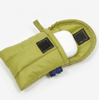 Petite bourse à monnaie matelassée, mini sacs de créateur, joli pendentif, rangement pour écouteurs et chargeurs, personnalisable en polyester