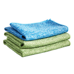 <b>Microfiber</b> <b>Cleaning</b> <b>Cloth</b> 30x30cm Rectangle Solid Color Kitchen Use - Product Image 2