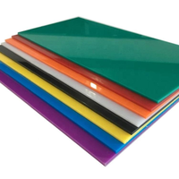 Feuille de polyméthacrylate coulé opaque 3-30 mm pour la conception intérieure, panneau publicitaire, feuilles de plastique colorées, marque OLIDA, 1220x2440 mm