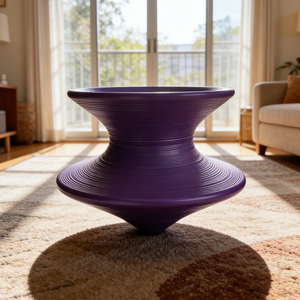 <span class=keywords><strong>Sedia</strong></span> Girevole Creativa in Fibra di Vetro, Poltrona da Ufficio Ergonomica, Sgabello Rotante con Seduta Rotonda, Seduta Commerciale - Product Image 2