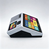 Matériel de point de vente pour ordinateur de bureau Windows, intégrant la compatibilité NFC sans contact, module de numérisation 2D intégré, imprimante thermique grand format