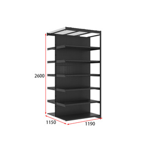 Supermarket Gondola Shelving Units Space Maximizing Storage <strong>Ideas</strong> - Product Image 3