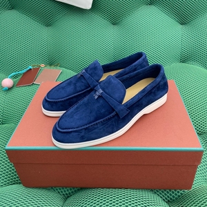 Zapatos de Diseño Neutral - <span class=keywords><strong>Mocasines</strong></span> Hechos de Cuero Genuino y Gamuza - Zapatos de Cuero Genuino de Alta Calidad - Product Image 4