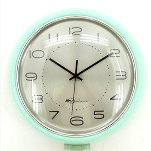 White Kitchen Vintage Design Round Silent Non Ticking <b>Battery</b> Operated Quality Quartz <b>Clock</b> - Product Image 6