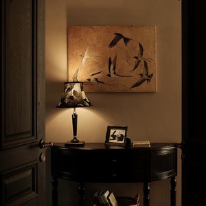 Lámpara de mesa estilo Wabi Sabi vintage francés E27 LED 220V para dormitorio, sala de estar, estudio, cuidado de la vista. - Product Image 2