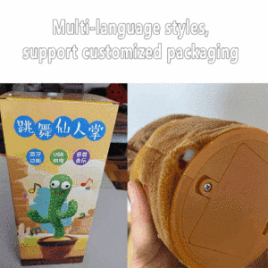 <span class=keywords><strong>Cactus</strong></span> bailarina de peluche, <span class=keywords><strong>juguete</strong></span> de peluche suave, electrónico, agitador, baile, Bailarin, gran oferta - Product Image 2