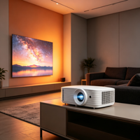 Véritable projecteur vidéo DLP Optoma EH338 3D Full HD 1080p avec décodage 4K, 3800 lumens ANSI, pour cinéma maison et affaires, format de poche