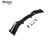 Kit de conversion de voiture Aileron de style Z06 en fibre de carbone véritable pour Chevrolet Corvette C8 2019+ Ajustement parfait pour la voiture