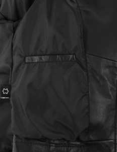 Chaqueta de Mujer Personalizada 100% Cuero Nappa Negro Genuino, Cierre YKK de Alta Calidad, Marca Privada OEM, Moda de Lujo - Product Image 4