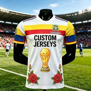 Topmode Custom Voetbaltenue Ademend Snel Droogend 2026 Nationaal Team Sporttenues Club Retro Voetbalshirt XLY-071 - Product Image 1