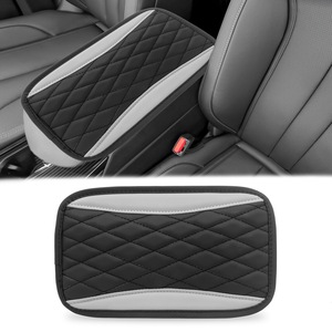 Cuscino <span class=keywords><strong>Universale</strong></span> per <span class=keywords><strong>Bracciolo</strong></span> <span class=keywords><strong>Auto</strong></span> in Pelle PU Design 3D a Bolle per Tutte le Stagioni - Product Image 4