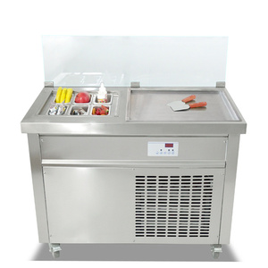 Kolice Máy Làm Kem 1 + 6 Máy Chiên Chảo Đá Máy Chiên Làm Kem Cuộn 6 Lỗ - Product Image 3