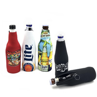 Prix de gros – Protège-bouteille de bière personnalisé – Refroidisseur de canettes en acier inoxydable par sublimation – Protège-canettes de bière en néoprène