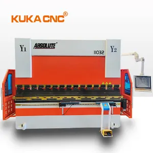 CNC Mini Press Brake Metal Plate Bending Machine Sheet Metal Bending Manual Operation Small Size 125/3200 NC