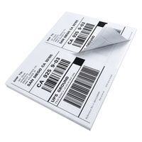Étiquettes autocollantes A4 pour imprimante laser/jet d'encre, 100 feuilles, pour adresses d'expédition
