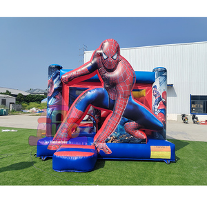 Castillo Inflable Comercial <span class=keywords><strong>de</strong></span> PVC con Tobogán y Zona <span class=keywords><strong>de</strong></span> Brincos, Fácil <span class=keywords><strong>de</strong></span> Instalar, Personalización y Diseño Gratuitos - Product Image 1