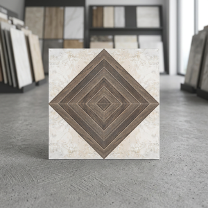 Carreaux de sol en céramique numérique mate Vistaar Brand 300x300mm, aspect brique rustique, antidérapants - Product Image 4