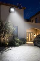 Reflector Solar de 100W para Exteriores, IP65 Impermeable, LED con Control Remoto, Seguro y Duradero, para Jardín, Patio, Piscina, 6500K, ABS