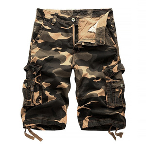 New Fashion Men Summer Cotton Loose Half Length <strong>Shorts</strong> Camouflage Multi-pocket Plus Size <strong>Overalls</strong> Middle Pants Trousers <strong>Shorts</strong> - Product Image 2