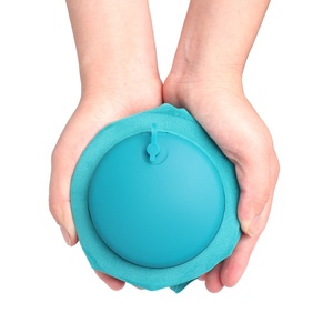 Almohada de Viaje Cuadrada Inflable con Revestimiento Flocado, Inflado Automático, Portátil y Ligera para Uso en Avión - Product Image 5