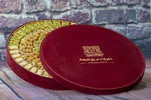 กล่องเบเกอรี่ทรงกลมเป็นมิตรกับสิ่งแวดล้อมสำหรับชีสเค้กที่กำหนดเองบรรจุภัณฑ์กระดาษการ์ดพร้อมโลโก้ที่กำหนดเอง - Product Image 5