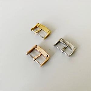 Boucle de montre en acier inoxydable pour Omegaes <span class=keywords><strong>Ville</strong></span> pour bracelet de montre en cuir/nylon fermoir à bouton ardillon accessoires 12 14 16 18 20mm - Product Image 5