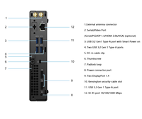 Mini-ordinateur de bureau Barebone Tiny Optiplex 3090 11e génération, propre, sans rayures, grade A, testé et fonctionnel