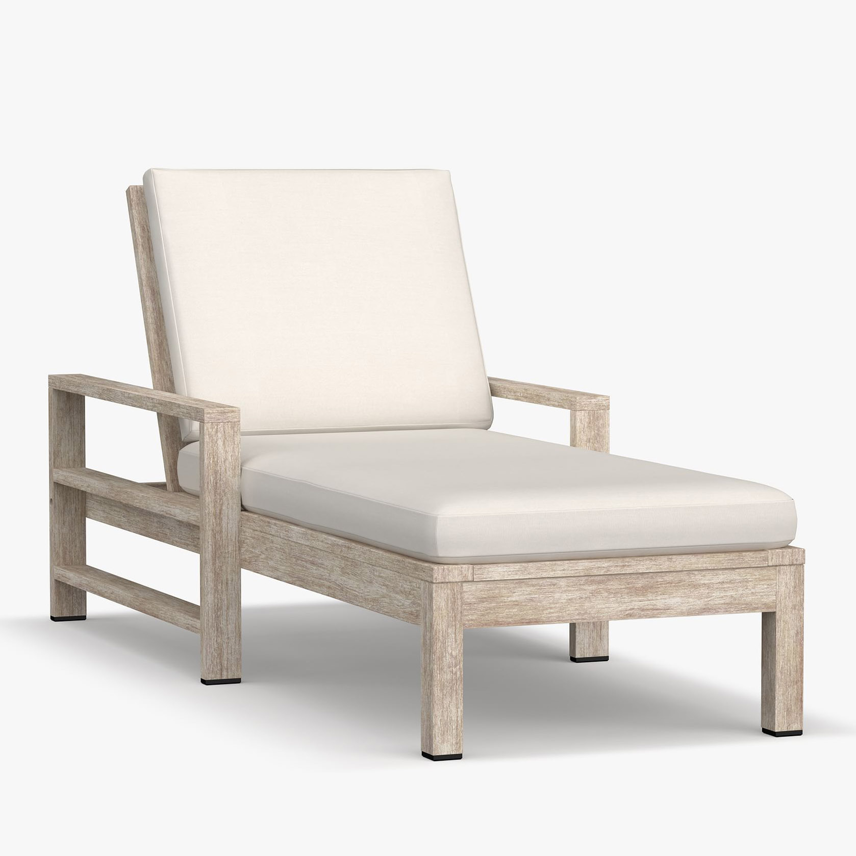 Simple hotel pool chaise furniture summer beach day bed outdoor sun loungers with cushion