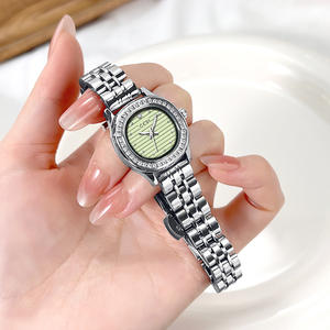 Reloj de Pulsera de Acero con Diamantes de Cuarzo para Mujer, Elegante, de Alta Calidad, Lujoso e Impermeable - Product Image 2