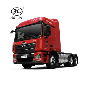 2024 Novo Foton 4x2 6X4 460hp ~ 580 HP caminhão trator cabeça de caminhão resistente de 20 toneladas esquerda para Euro 6 padrão