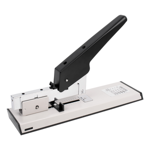 <span class=keywords><strong>Agrafeuse</strong></span> <span class=keywords><strong>manuelle</strong></span> <span class=keywords><strong>professionnelle</strong></span> en métal robuste de 100 feuilles avec capacité de 1000 agrafes pour usage industriel et bureautique, modèle STARPRINT Throat - Product Image 5