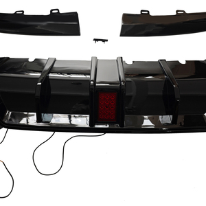 Cho BMW Loạt 3 G20 2019 2022 Khuếch Tán Phía Sau Bumper Lip Gloss Đen Cmst Phong Cách Với Ánh Sáng Chất Liệu ABS - Product Image 5