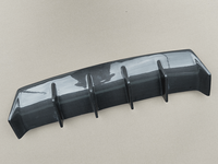 Nouvelle lèvre arrière en fibre de carbone pour Lexus IS200 Kits de carrosserie Diffuseur en plastique pour modèles IS350 et IS300