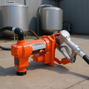 Pompe de transfert de carburant 12V DC 20 GPM avec buse manuelle, extracteur de diesel et d'essence, tuyau d'aspiration, pompes à biodiesel - Product Image 2