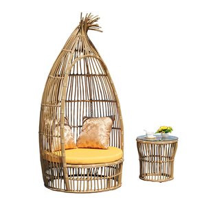Mobilier d'extérieur toutes saisons, Patio, auvent de jour, chaise en rotin, jardin, balcon, ensemble de canapé, <span class=keywords><strong>lit</strong></span> <span class=keywords><strong>Cage</strong></span> à oiseaux - Product Image 1