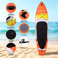 Planche de paddle gonflable portable tout-en-un en PVC Drop Stitch pour sports nautiques, surf, stand-up paddle et pêche
