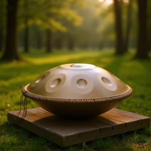 Handpan de Acero de 22 Pulgadas, 9 Notas, Re Menor, de Una Sola Capa, para Adultos - Product Image 2