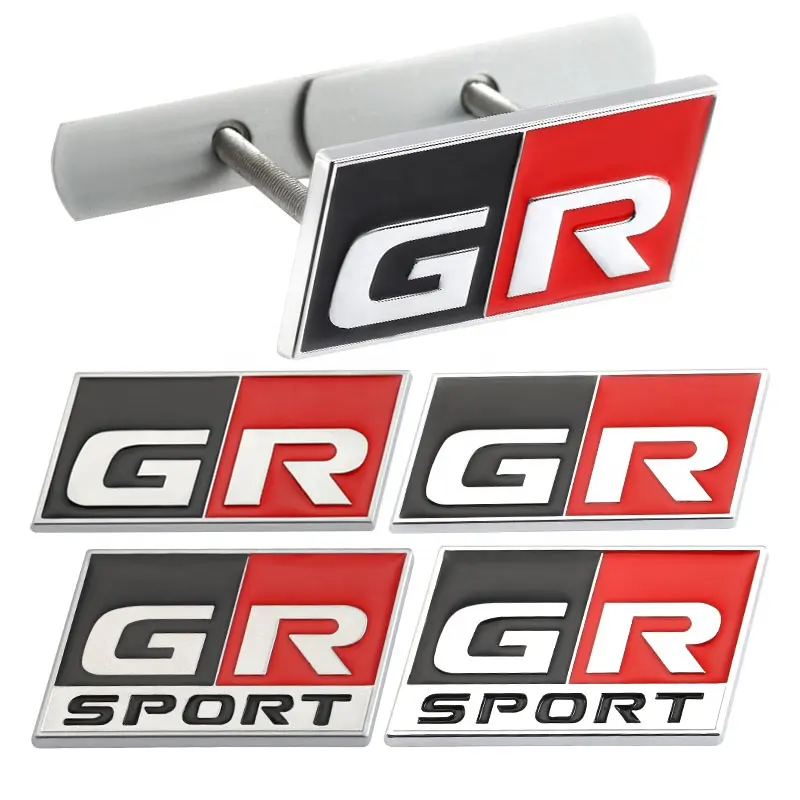 GR OEM 3D GT Stage III + Voiture Camion Badge ABS Emblème Logo Sign Sticker