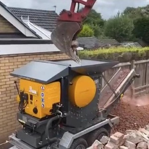 Mesin Penghancur Rahang Tanaman Kasar Mobile Kecil Lelah - Product Image 3