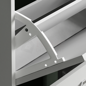 Zapatero de Madera <span class=keywords><strong>JUANA</strong></span> Popular al por Mayor con Gran Espacio de Almacenamiento, Zapatero con Banco Abatible en Oferta - Product Image 2