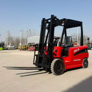 Gratis verzending Elektrische Heftruck 2 Ton 2,5 Ton Magazijnen All Terrain Heftruck Hydraulische Heftruck 4x4 Compacte Elektrische Heftruck - Product Image 1