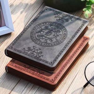 A6 Portable Retro Notebook Small Size Soft Leather Pocket Student Handbook Customizable Logo Exquisite <b>Journal</b> for Business - Product Image 1