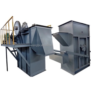 Neuer, einstellbarer Vertikaler Schaufeltransporter mit NE-Plattenkette für Bergbaustandorte, WL SEW Motor, 380V, 2-lagig - Product Image 3