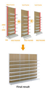 Caisses enregistreuses simplifiées pour les supermarchés et les centres commerciaux Étagères ajustablesTiroirs-<span class=keywords><strong>caisse</strong></span> sécuriséProcessus de paiement efficace - Product Image 2
