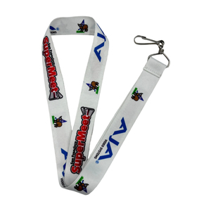 昇華プリントロゴ入りポリエステル製ネックストラップ、安全ブレイクアウェイクラスプとキーリングフック付き、IDカードホルダー、販促、フェスティバル用 - Product Image 2