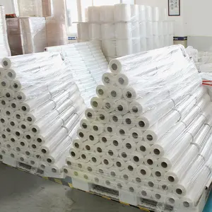 Wrap film roll 50kg lldpe pallet wrap stretch film jumbo roll pvc cling film for food wrapping